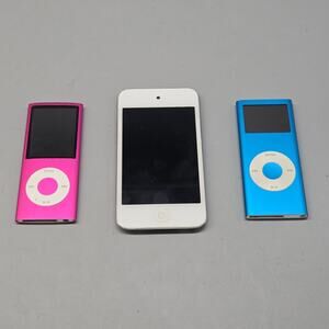 Lot Of 3 Ipods For Parts Or Repair A1285 A1367 A1199